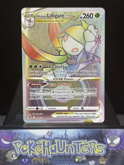 Pokemon Card Hisuian Lilligant VSTAR 190/189 Astral Radiance Secret Rare NM - Image 1
