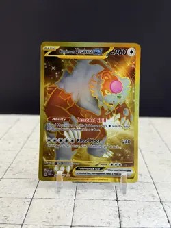 Pokemon TCG Bloodmoon Ursaluna EX Twilight Masquerade Card 222/167 Sv06 - Image 1