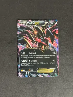Yveltal EX 2014 79/146 Holo Ultra Rare XY Pokemon Trading Card NM - Image 1