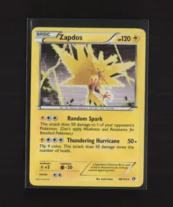 Zapdos 46/113 Legendary Treasures Holo Rare Pokemon Card - Image 2