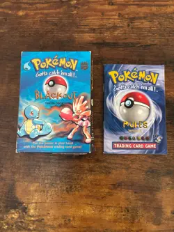 Lot of 2 Empty Pokemon Theme Deck Boxes - Box Only No Cards Some Manuals Nice - Image 1
