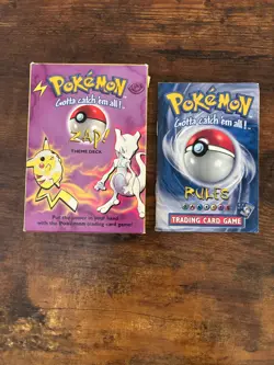 Lot of 2 Empty Pokemon Theme Deck Boxes - Box Only No Cards Some Manuals Nice - Image 2