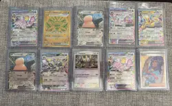 Pokemon TCG Prismatic Evolutions Lot Of 10 Cards - Image 1