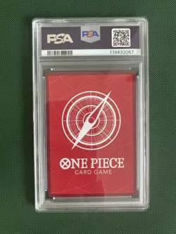 One Piece TCG Card The Best PRB01 Sanji Leader Alternate Alt Art Graded PSA 10 - Image 2