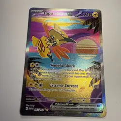 Pokemon TCG Tapu Koko EX Holo Card 247/182 Sv04: Paradox Rift Nm Full Art - Image 1