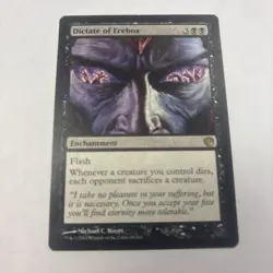Dictate of Erebos Journey into Nyx MP MTG 65/165 Black Enchantment A - Image 1