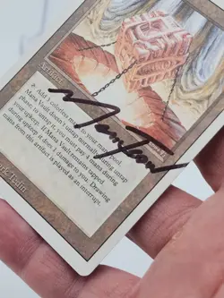 Mana Vault SIGNED MARK TEDIN BLACK SIGNATURE MTG Revised *CCGHouse* - Image 5