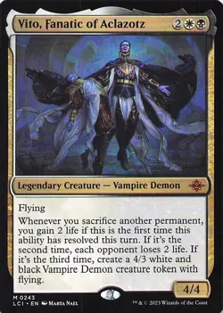 Vito, Fanatic of Aclazotz The Lost Caverns of Ixalan Regular - Image 1