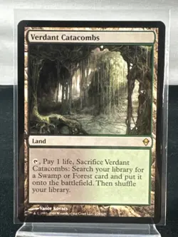 Magic The Gathering: Verdant Catacombs Zendikar Regular - VC2 - Image 1