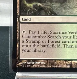 Magic The Gathering: Verdant Catacombs Zendikar Regular - VC2 - Image 5