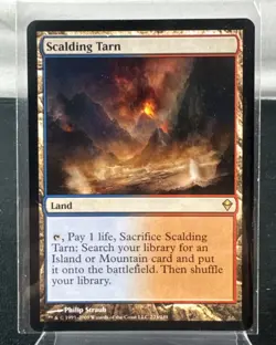 Magic The Gathering: Scalding Tarn Zendikar Regular - ST5 - Image 1