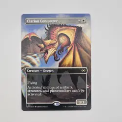 Clarion Conqueror (Borderless) - TDM #377 Rare - NM / Mint Tarkir Single - Image 2