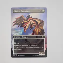 Clarion Conqueror (Borderless) - TDM #377 Rare - NM / Mint Tarkir Single - Image 3