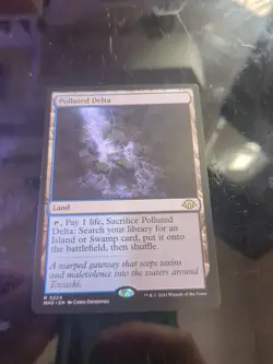 Polluted Delta #224 MTG Modern Horizons 3 NM X1 - Image 1