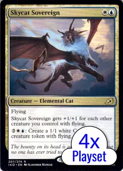 MTG 4x Skycat Sovereign (207) | NM | Ikoria (IKO) - Image 1