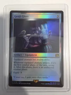 Genji Glove 0258 Foil Magic The Gathering Final Fantasy - Image 1