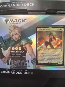 Magic The Gathering Final Fantasy Collector’s Edition Commander Deck Bundle DMGd - Image 2