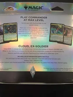 Magic The Gathering Final Fantasy Collector’s Edition Commander Deck Bundle DMGd - Image 4