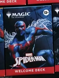 SDCC 2025 Magic The Gathering x Spider-Man 2099 Spiderman Miguel O'Hara Sealed - Image 1