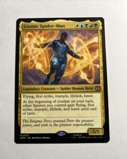 Cosmic Spider-Man - Marvel's Spider-Man MTG Plus Bonus Rare!!! - Image 1