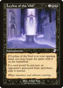 Leyline of the Void Retro Frame Time Spiral Remastered NM MTG - Image 1