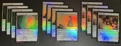 4x Urza’s Tower, Mine and Power Plant. PLAYSET FOIL URZATRON 2XM FREE SHIPPING - Image 1