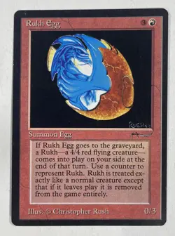 Rukh Egg Arabian Nights LP Light Play MTG Magic The Gathering D - Image 1