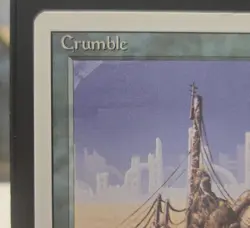 1X - Crumble - Revised Edition - MTG - Magic The Gathering - LP - Image 2