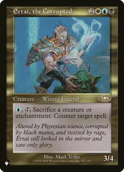 1 x Ertai, the Corrupted - Mystery Booster / The List - NM-Mint - MTG - Image 1