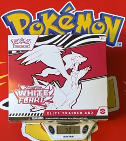 Pokemon White Flare ETB Elite Trainer Box - Factory Sealed 🔥701 Grams - Image 1