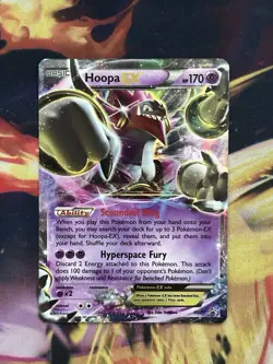 Pokemon TCG - Hoopa EX - XY71 - Ultra Rare - XY Black Star Promo [Near Mint] - Image 1