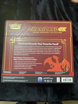 Pokemon TCG Charizard ex Super Premium Collection Box Sealed New - Image 4