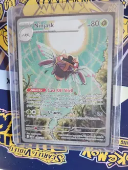 Pokemon Mega Evolution Ninjask Illustration Rare 137/132 - Image 1