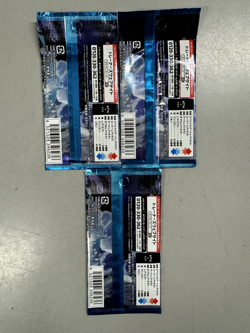 Set of 3 - Japanese Pokemon TGC Snow Hazard Booster Packs - Image 2