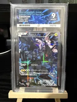 Ace 9 2015 POKEMON JAPANESE LEGENDARY SHINE COLLECTION F/A ZEKROM 💎 - Image 1