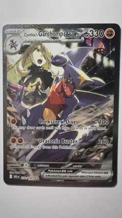 Cynthia’s Garchomp EX #232/182 SIR - NM/M - 2025 Destined Rivals Pokemon TCG - Image 1