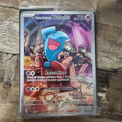 Pokemon Center Promo Destined Rivals Team Rockets Wobbuffet SVP203 - Image 1