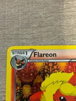 2013 POKEMON BLACK STAR PROMO FLAREON [STAGE 1] #BW88 HOLO FOIL - Image 2