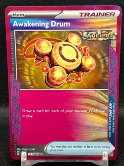Awakening Drum 141/162 Pokemon Temporal Forces Scarlet & Violet NM 2024 - Image 1