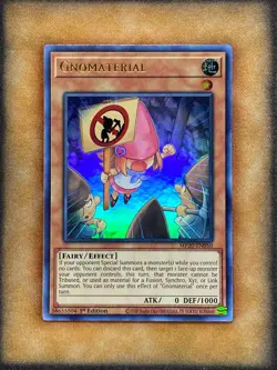 Yugioh Gnomaterial MP20-EN050 Ultra Rare 1st Ed NM - Image 1