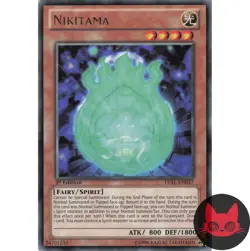 Yugioh Nikitama LVAL-EN037 Rare 1st Edition LP - Image 1