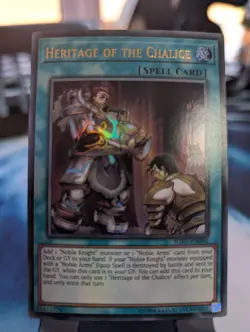 YuGiOh! Heritage Of The Chalice SOFU-EN090 Ultra Rare MIXED ED - Image 1