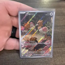 Pokemon Card TCG Spearow 151/132 (Illustration Rare) Mega Evolutions - Image 1