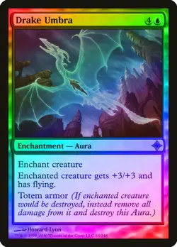 Drake Umbra FOIL Rise of the Eldrazi PLD Blue Uncommon MAGIC CARD ABUGames - Image 1