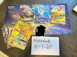 Lot Of 21 Pokemon Jumbo Cards Jolteon Vaporeon Flareon Vmax Plus Others - Image 1