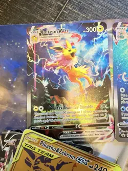 Lot Of 21 Pokemon Jumbo Cards Jolteon Vaporeon Flareon Vmax Plus Others - Image 2