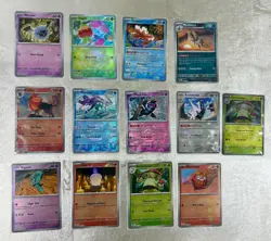 Pokemon Master Ball Lot - 13 Cards - White Flare - Prismatic Evolutions- Suicune - Image 1