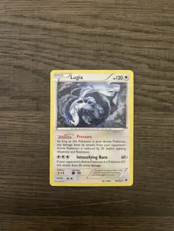 Lugia 78/124 Fates Collide Cracked Ice Holo Rare 2016 Pokemon Card - Image 1