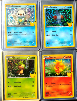 2021 POKEMON MCDONALD'S 25th ANNIVERSARY 4 CARD HOLO LOT - Image 2