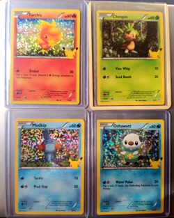 2021 POKEMON MCDONALD'S 25th ANNIVERSARY 4 CARD HOLO LOT - Image 3